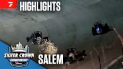 Highlights | 2025 USAC Silver Crown at Salem Speedway