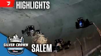 Highlights | 2025 USAC Silver Crown at Salem Speedway