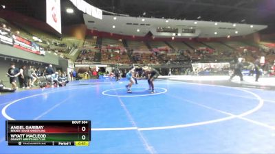 165 lbs Cons. Round 3 - Wyatt Macleod, Granite Wrestling Club vs Angel Garibay, Rough House Wrestling