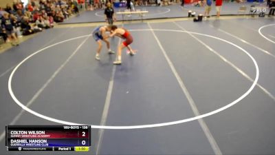 138 lbs Champ. Round 2 - Colton Wilson, Summit Wrestling Academy vs Dashiel Hanson, Guerrilla Wrestling Club