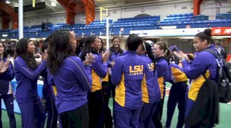 LSU Tigers celebrate women's team title at 2013 Armory Invite