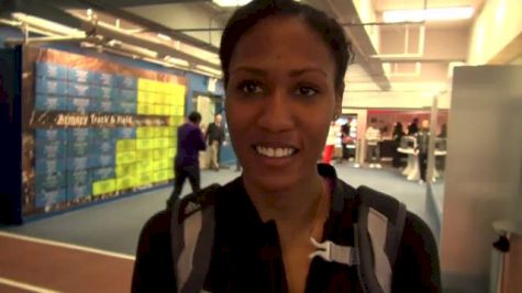 Ajee Wilson post 800 win in 3rd pro race, touches on decision to turn pro