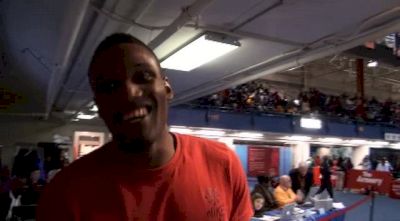 Lalonde Gordon Olympic 400m bronze medalist makes appearance at 2013 Armory Invite