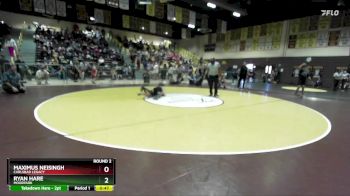 92 lbs Round 2 - Maximus Neisingh, Carlsbad Legacy vs Ryan Hare, Moorpark