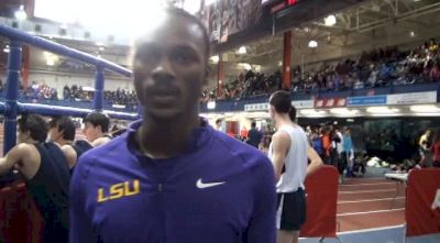 Aaron Ernest wins 200 and 60 PR at 2013 Armory Invite