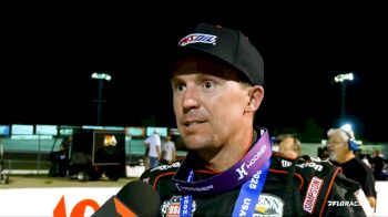 Kody Swanson Reacts After Sixth Straight USAC Silver Crown Win At Salem