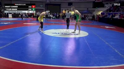 1A-4A 175 1st Place Match - Tyler Ebner, Ashville vs Pruitt Conner, St James