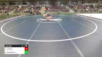 170 lbs Consi Of 32 #2 - Justin Griffith, NJ vs Aiden McCafferty, NC