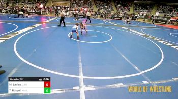 58 lbs Round Of 32 - Michael Levine, Cordoba Trained vs Tate Russell, ReZults Wrestling