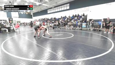 144 lbs Cons. Round 4 - Arman Gukasov, Granada Hills Charter vs Ethan Ezra, Beverly Hills
