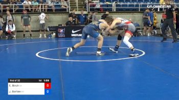 138 lbs Rnd Of 32 - Ethan Birch, California vs Justin Bartee, West Virginia