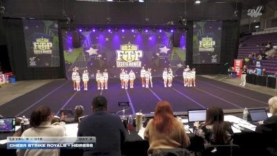 Cheer Strike Royals - Heiress [2026 L3 - U12 Day 2] 2026 Feel The Power