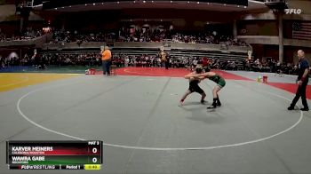 70 lbs Cons. Round 1 - Wawra Gabe, Rockford vs Karver Meiners, Caledonia/Houston