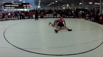 163 lbs Cons. Round 2 - Carter Cech, Nebraska vs Tucker Tollefson, Big Red Wrestling Club