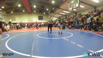 55 lbs Consi Of 8 #1 - Gregory Barker III, Berryhill Wrestling Club vs Ryan Chupp, Bartlesville Wrestling Club