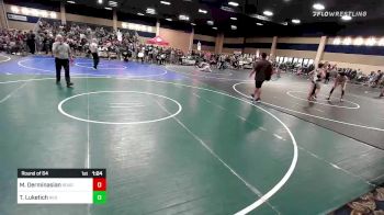 126 lbs Round Of 64 - Moses Derminasian, Roughrider WC vs Tate Luketich, Red Mountain WC