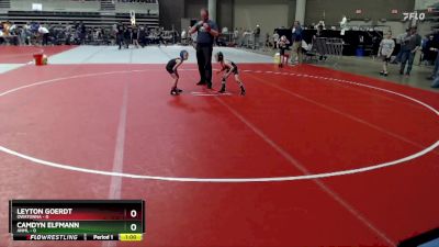 45 lbs Finals (8 Team) - Leyton Goerdt, Owatonna vs Camdyn Elfmann, ANML