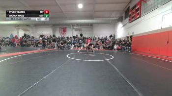 130 lbs 3rd Place Match - Rylee Yeates, Bear River vs Bianca Maez, Green River