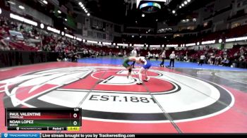 126 lbs Cons. Round 2 - Paul Valentine, Timberline vs Noah Lopez, Borah