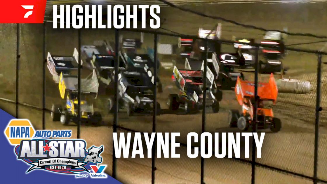 Highlights: All Star Sprints at Wayne County Speedway