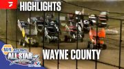Highlights | 2025 All Star Sprints at Wayne County Speedway
