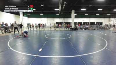 132 lbs Round Of 256 - Ashten Haley, NY vs Charlie Trujillo, TX