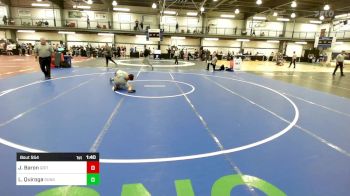 118B lbs 3rd Place - Jack Baron, Grit Mat Club/germantown Academy vs Landon Quiroga, Sunshine Rtc / Merritt Island High School