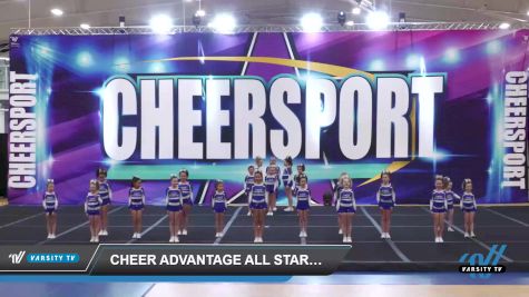 Cheer Advantage All Stars - Crystals [2022 L1.1 Youth - PREP Day 1] 2022 CHEERSPORT: Fitchburg Classic