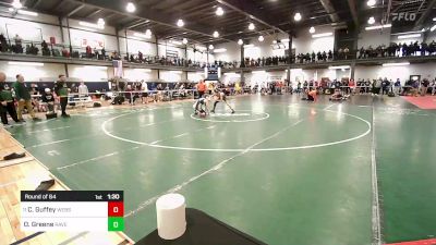 116 lbs Round Of 64 - Cameron Guffey, Webster Thomas vs Owen Greene, Ravena-coeymans-selkirk