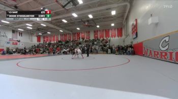 113 lbs Quarterfinal - CJ Saiz, Aztec vs Bodie Stiegelmeyer, Montezuma Cortez