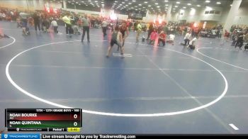 160 lbs Cons. Round 6 - Noah Bourke, MO vs Noah Quintana, IL