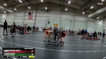 144 lbs Cons. Round 2 - Christopher Notti, Mepham vs Ryder Kolat, Cavalier Club (MD)