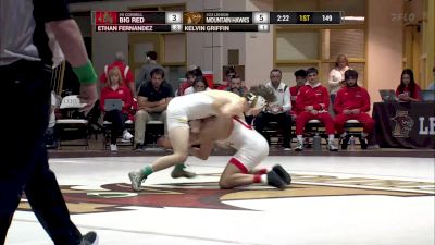 149 Ethan Fernandez, CU vs Kelvin Griffin, LU