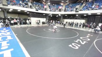 132 lbs Cons. Round 4 - Dylan Woolsey, Downers Grove (South) vs Jack Fitzgerald, Naperville (Central)