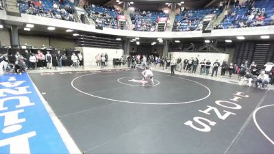 132 lbs Cons. Round 4 - Dylan Woolsey, Downers Grove (South) vs Jack Fitzgerald, Naperville (Central)
