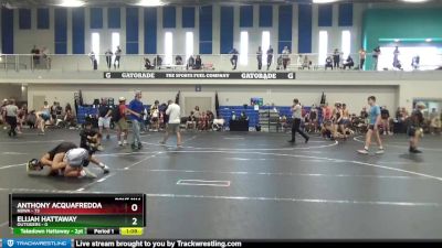 106 lbs Cons. Round 1 - Elijah Hattaway, Outsiders vs Anthony Acquafredda, Nbwa