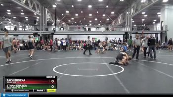 98 lbs Round 6 (10 Team) - ZACH BROZKA, South Side vs Ethan Krazer, Gold Medal WC