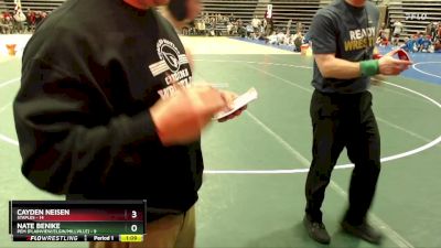 150 lbs Semis (4 Team) - Angel Martinez, PEM (Plainview/Elgin/Millville) vs Cooper Tappe, Staples