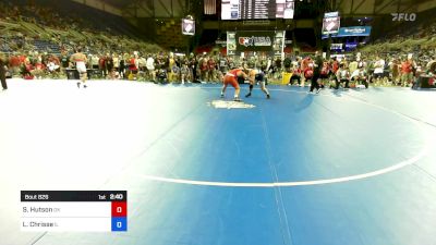 215 lbs Rnd Of 128 - Stoney Hutson, OK vs Luke Chrisse, IL