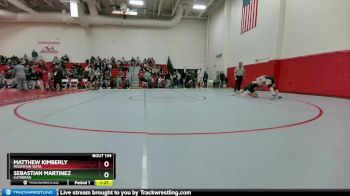 150 lbs Champ. Round 2 - Matthew Kimberly, Mountain Vista vs Sebastian Martinez, Lutheran