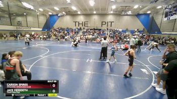 90 lbs Quarterfinal - Jace Merideth, Team Prestige vs Carson Spires, Stallions Wrestling Club