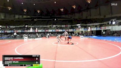 138 lbs Semis & Wb (16 Team) - Gregory Campbell, Grafton vs Chosen Wilds, Granby