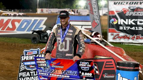 Robert Ballou Sidelined With Injury Sustained During Indiana Sprint Week