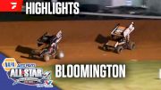 Highlights | 2025 All Star Sprints at Bloomington Speedway