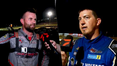 Cade Dillard And Garrett Alberson React To Big Wreck At Topless 100 Friday