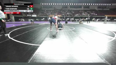 165 lbs Semifinal - Drake Bowers, Liberty vs Finn Shepard, Tarleton State