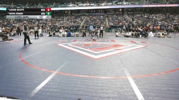 5A 126 lbs Cons. Semi - Nate Jones, Northside (Jacksonville) vs Louis Scott, North Gaston High School