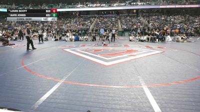5A 126 lbs Cons. Semi - Nate Jones, Northside (Jacksonville) vs Louis Scott, North Gaston High School