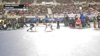 122-D3 Cons. Semi - Michael Rodriguez, Empire High School vs Caleb Hood, Apache Junction High School