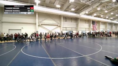 165 lbs Champ. Round 1 - Ambrose Wandell, Cedar Valley vs Xander Nielsen, Juab